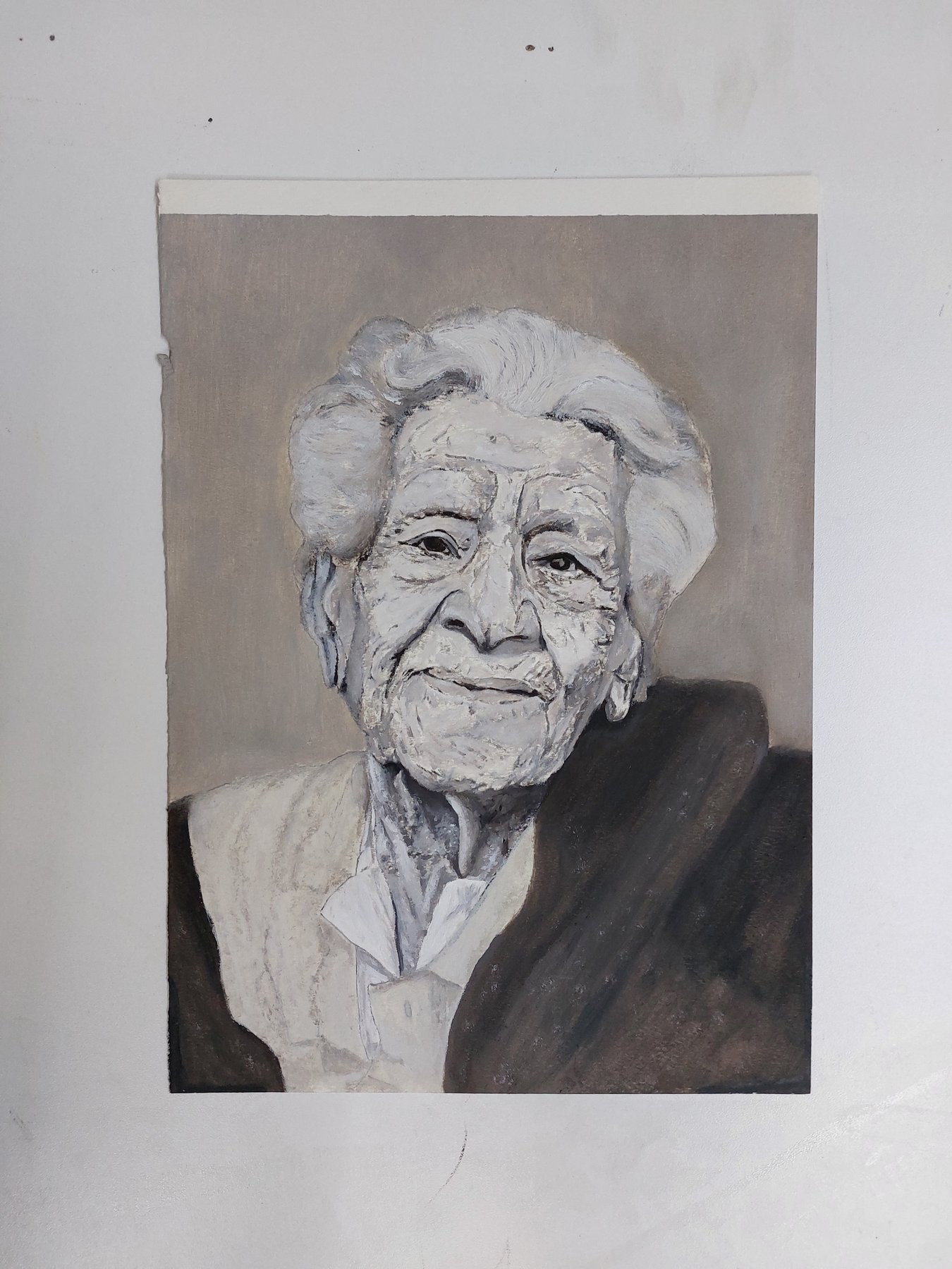Teta, grandmother portrait